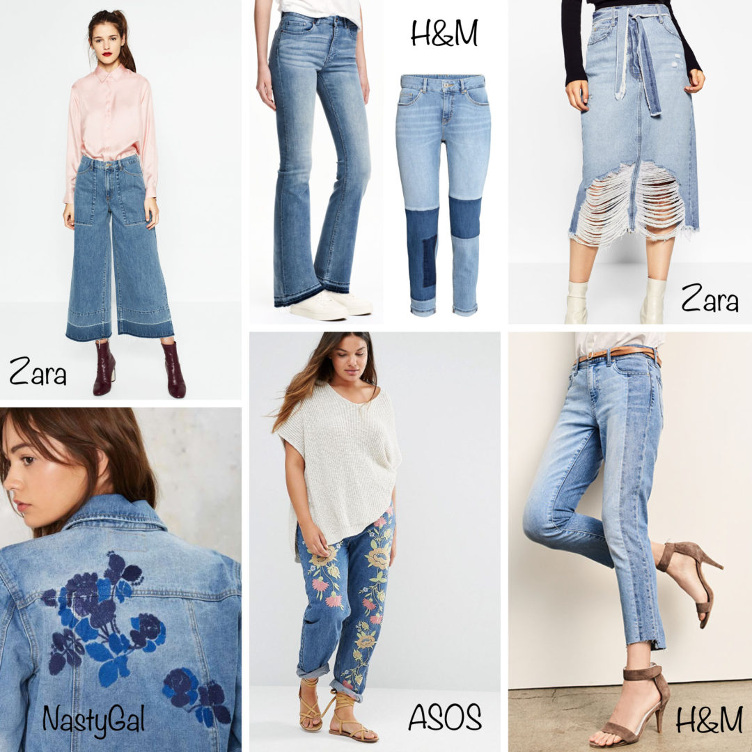 Denim trends herfst 2016