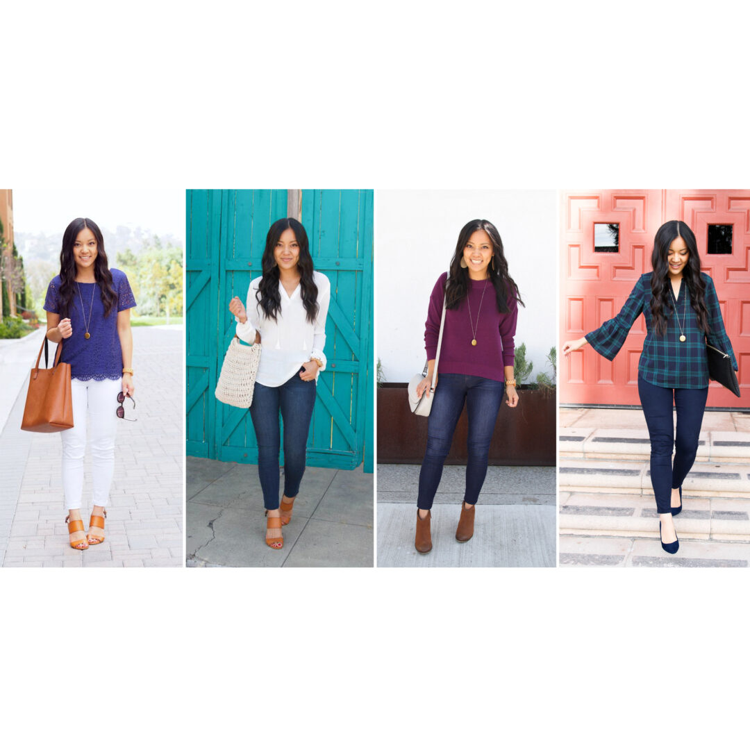 De kleurencombinatie die je draagt heeft invloed op je figuur.