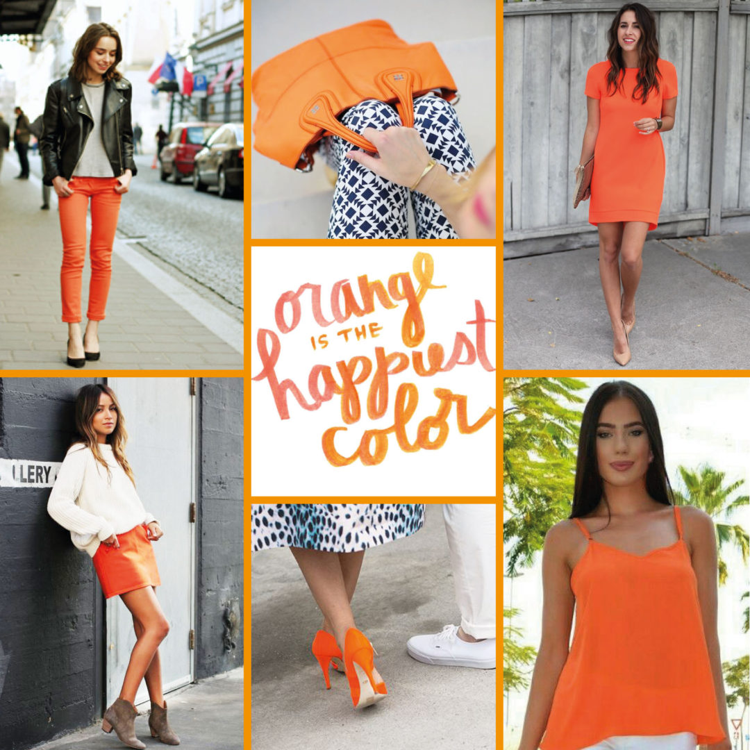 De kleur Oranje